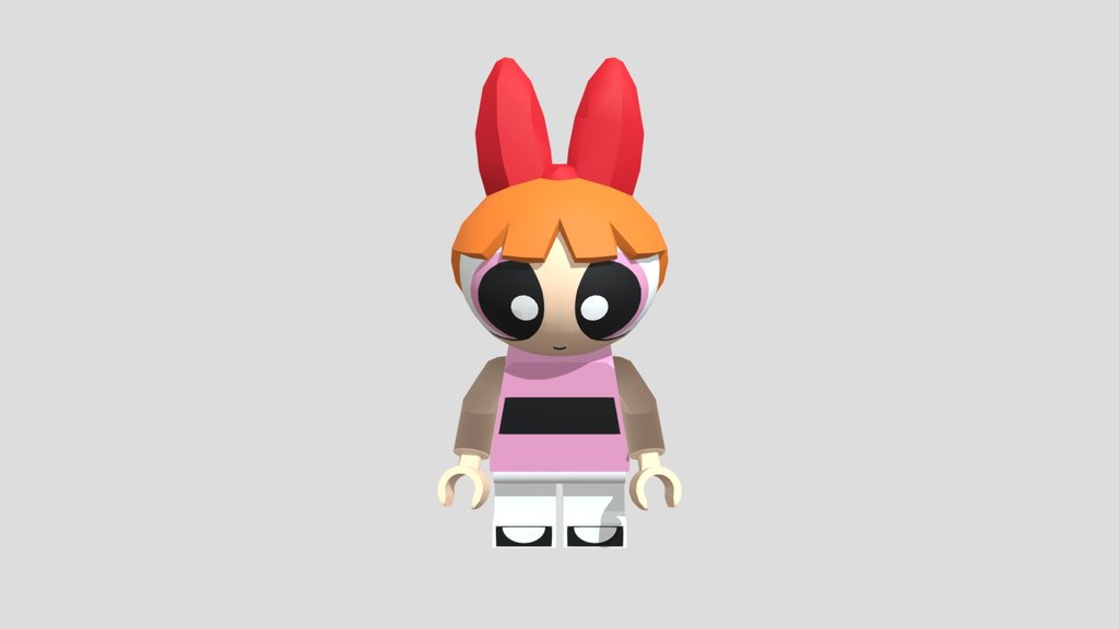 Lego-powerpuffgirls-blossom