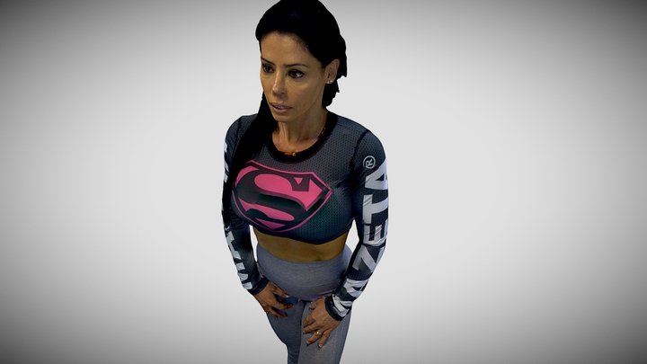 regina_superman 3D Model