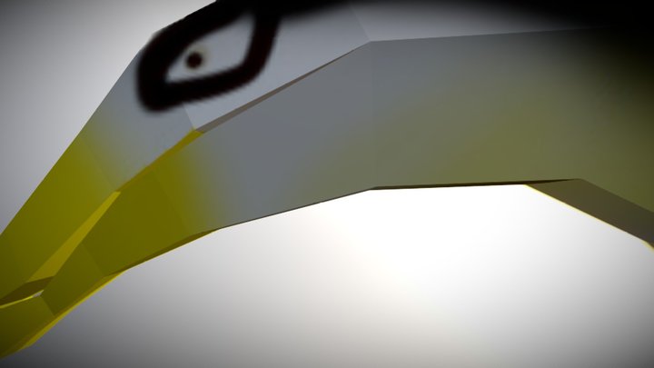 Low Poly Spinosaurus 3D Model