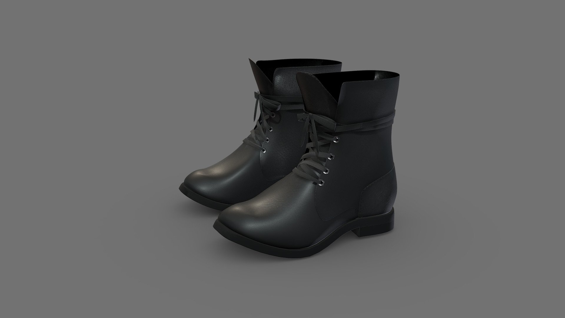 Men's Casual Combat Shoes - Buy Royalty Free 3D model by 3dia [bb4b238 ...