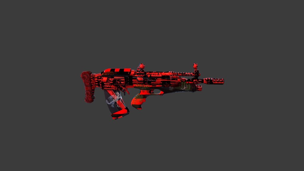 MachineGun-DragonRed