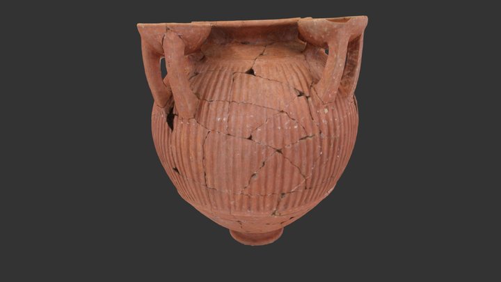 Olla a coppette - 7th century BC 3D Model