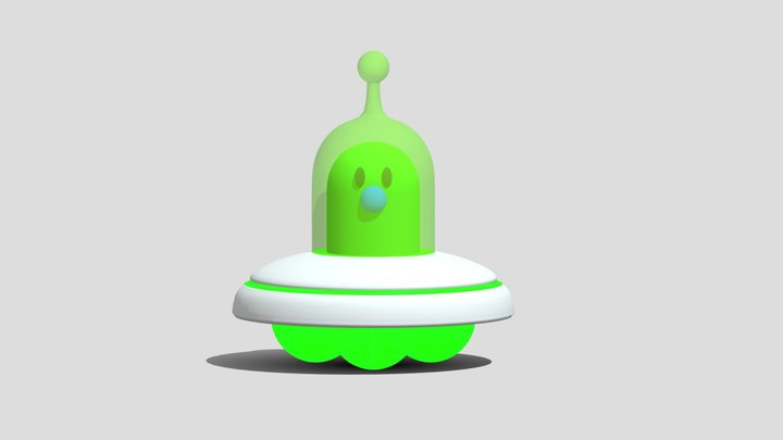 DiglettUFO 3D Model