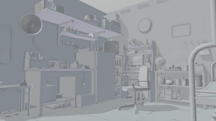 Blocking_1_3 3D Model