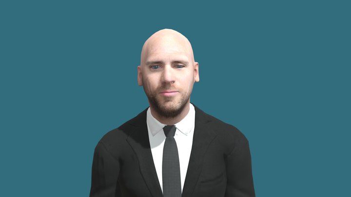 Johnny Sins Fully Rigged 3D Model