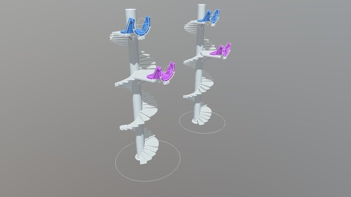 Schody 3D Model