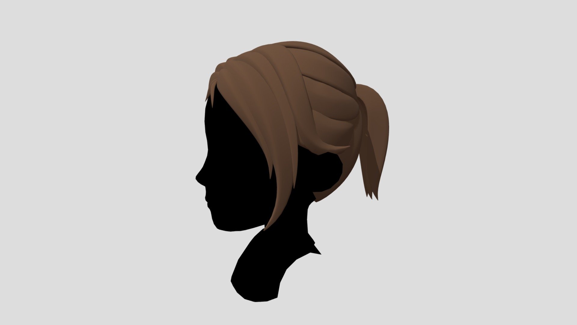 Female Hair Ponytail