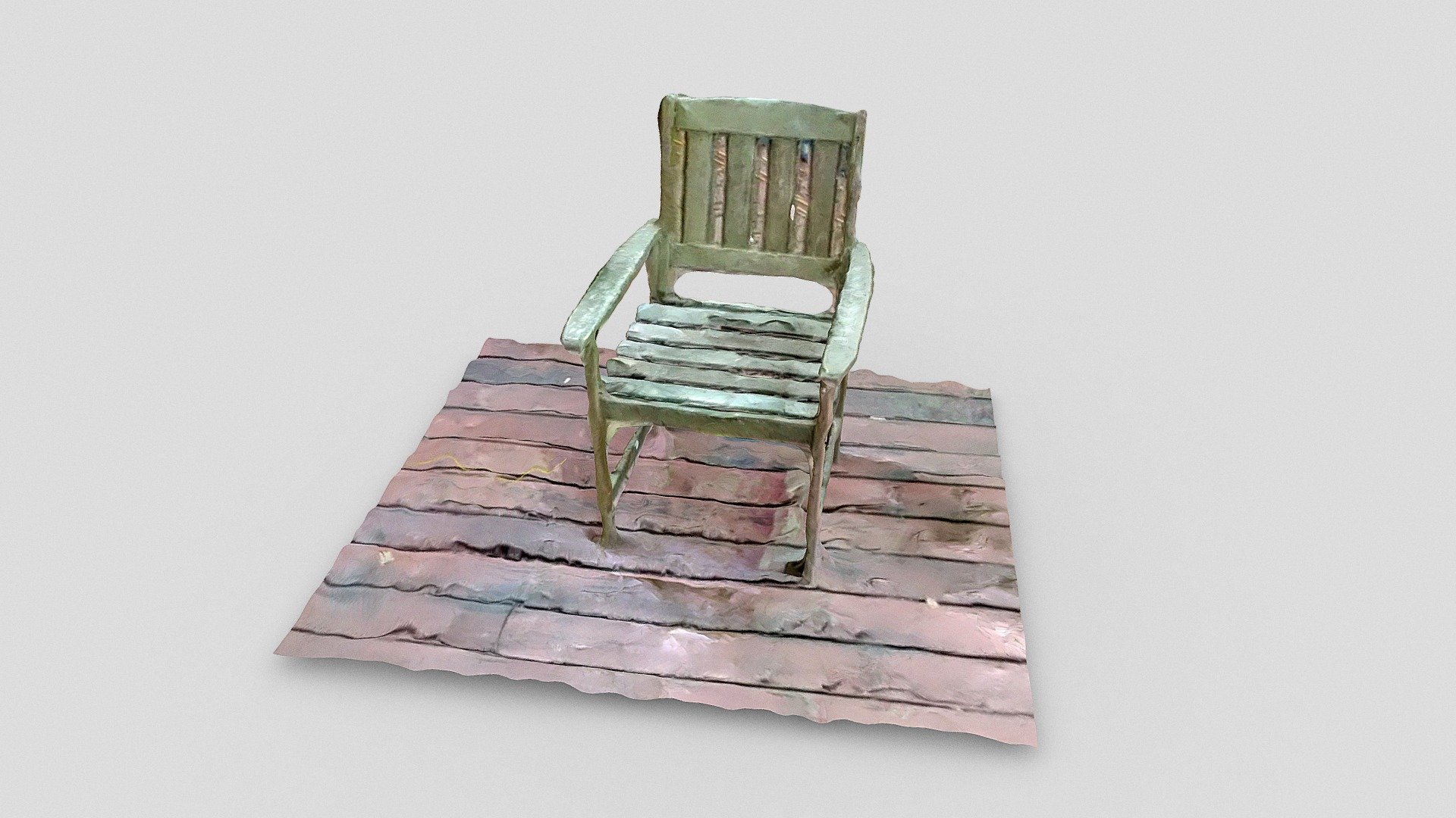 Day 258: Chair - Scanned with Ray-Ban Stories! — Sketchfab embed 3D viewer