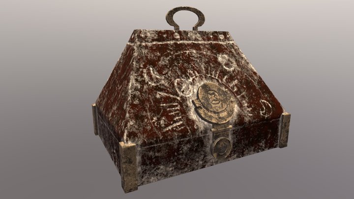 Treasure Chest 3D Model
