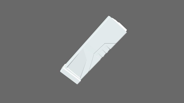 Bandit Carbine Magazine 3D Model