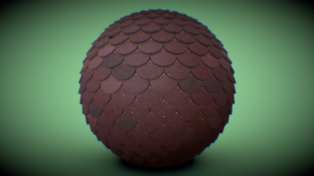 Round Composite Roof | Tile Texture