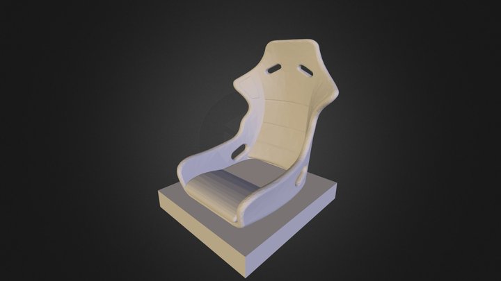 Car seat 3D Model