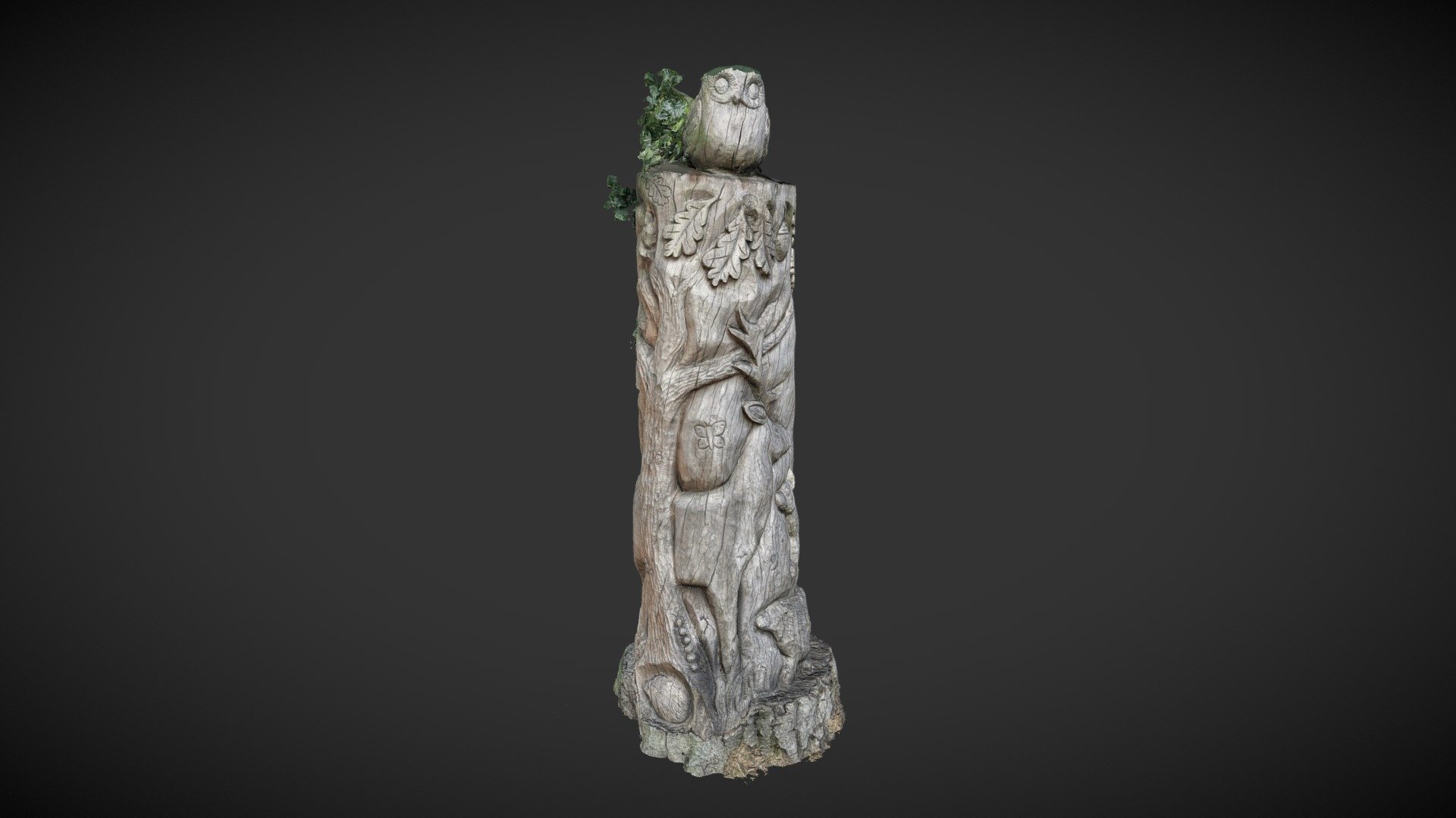 Carved Tree
