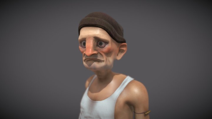Mallu Man 3D Model