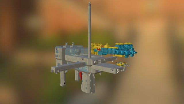 Базовая станция 3D Model