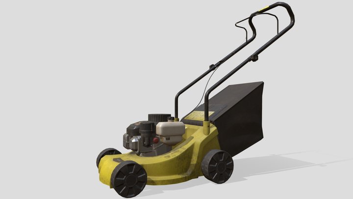 Lawn mower LP 3D Model