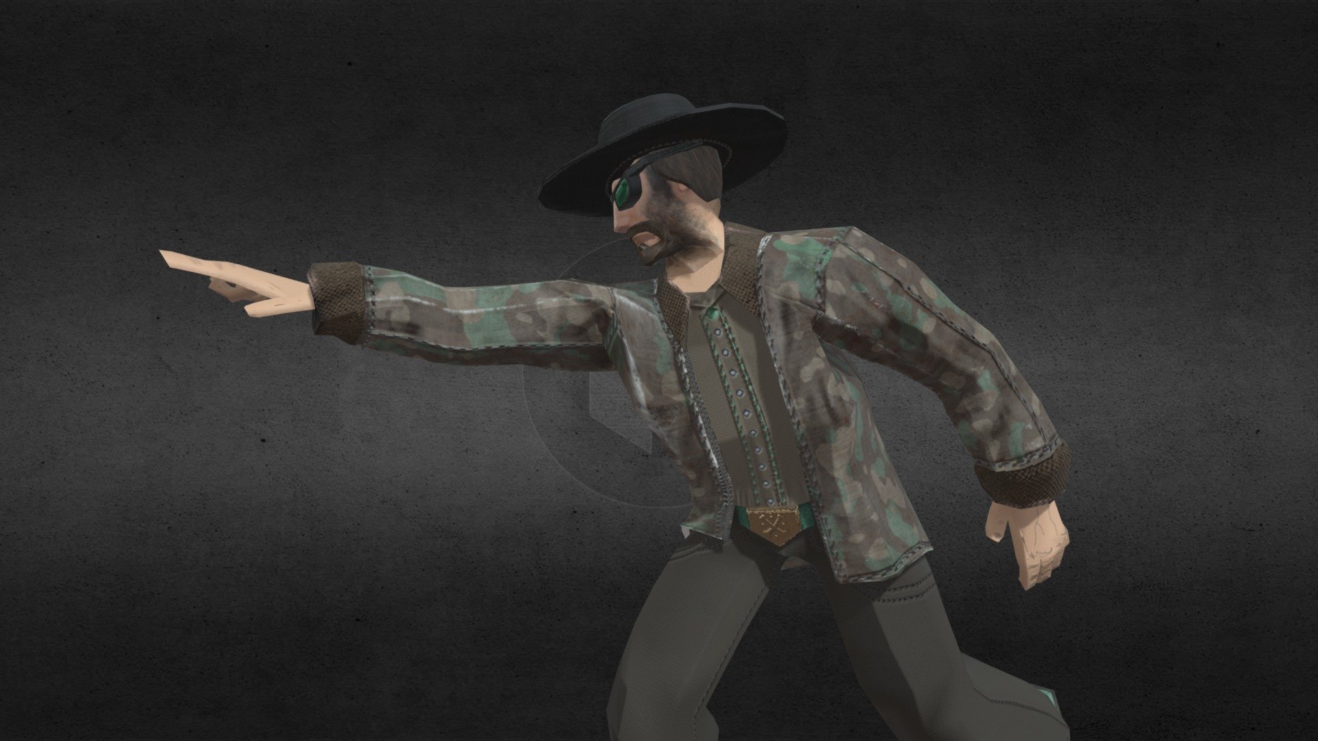 Hunter Character (LowPoly) - 3D model by neemmoo [bb51ee0] - Sketchfab