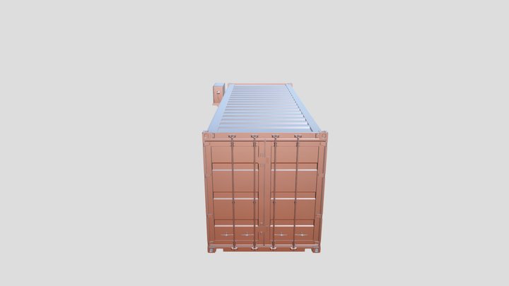 Container Model 3D Model