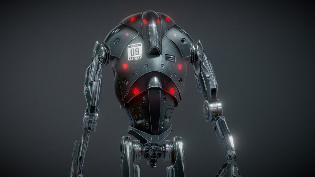 STAR WARS DROIDE B2 BY OSCAR CREATIVO