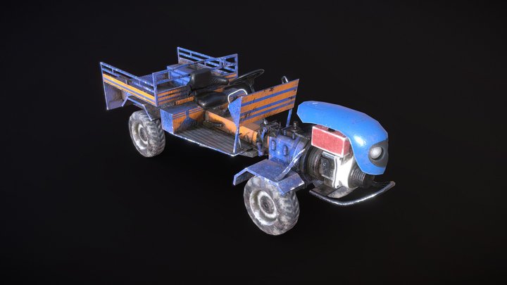 Tractor - Farmer's Best Friend 3D Model