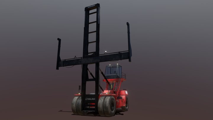 Kalmar Container Handler 3D Model