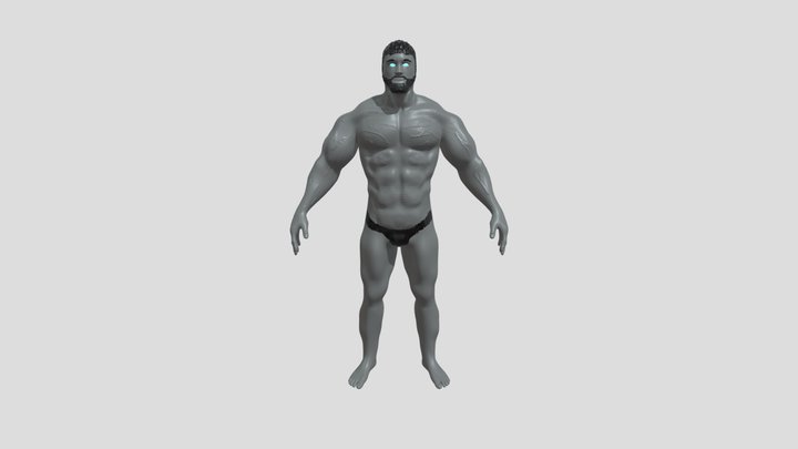 Gigachad 3D models - Sketchfab