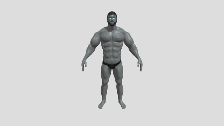 Free STL file Gigachad - Giga Chad - Ernest Khalimov・3D printable