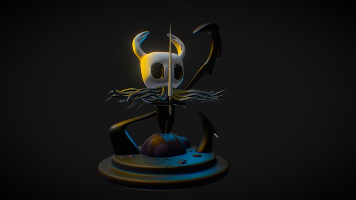The Knight from Hollow Knight 3D Model