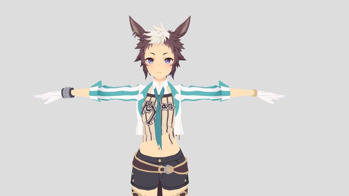 Mejiro Ryan – Modelo 3D gratuito STL