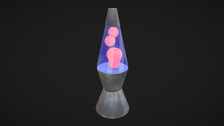 Lava Lamp 3D Model