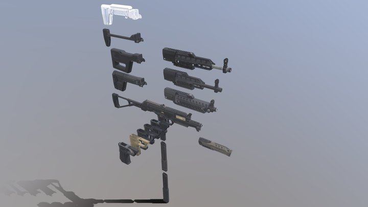 Call of Duty: Black Ops 7 - Kogot-7 – Kostenloses 3D-Modell STL
