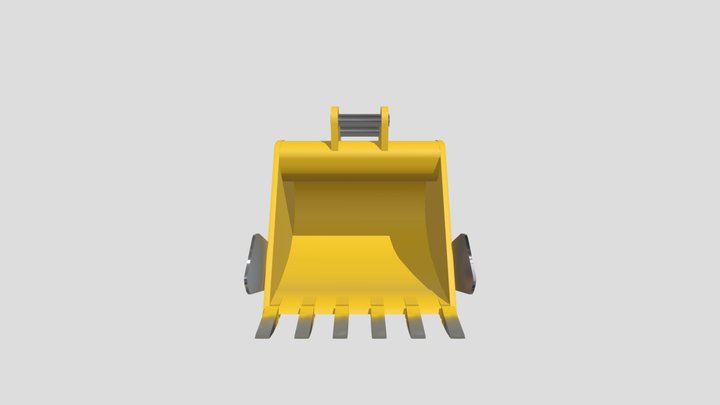 Bucket Exca 3D Model