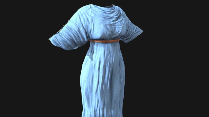 Roman dress 3D Model