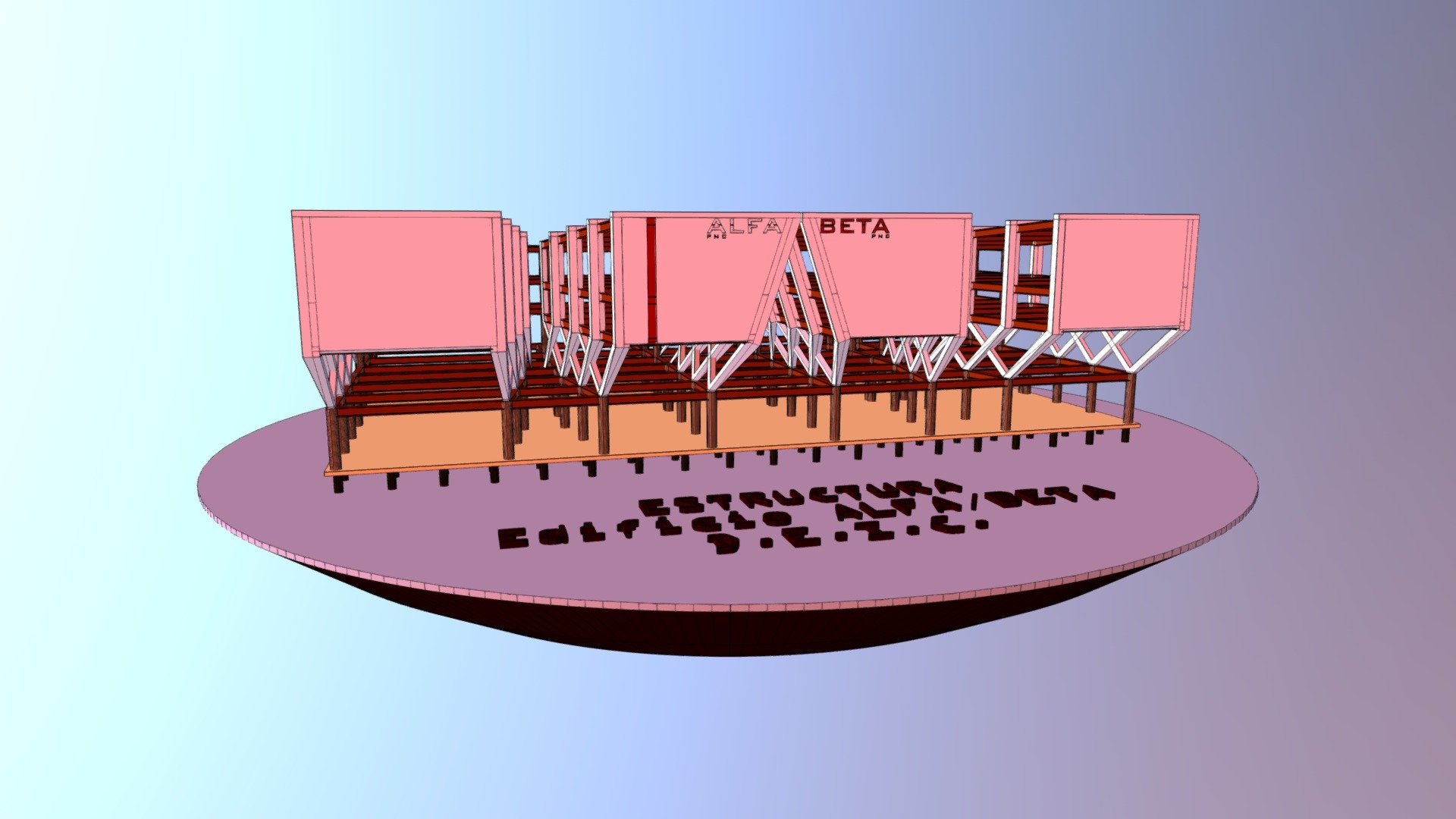 Estructura Edificio Alfa Y Beta