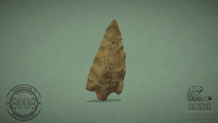 Middle Archaic Point 3D Model