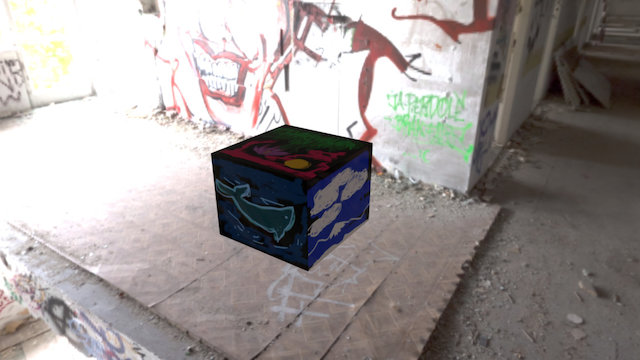 Kindergarten Wüüürfel 3D Model