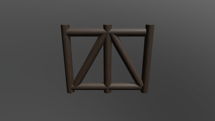 Bannister 3D Model