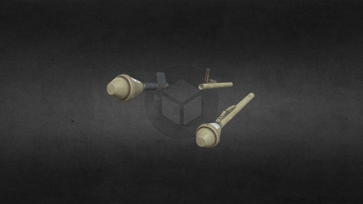 Panzerfaust 60 3D Model