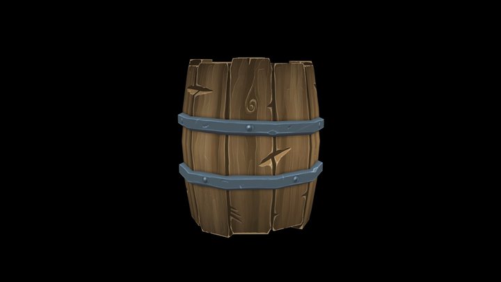 Barrel 3D Model