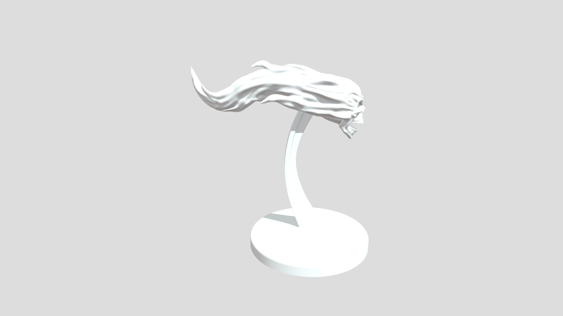 Flaming_Skull_25mm_Base