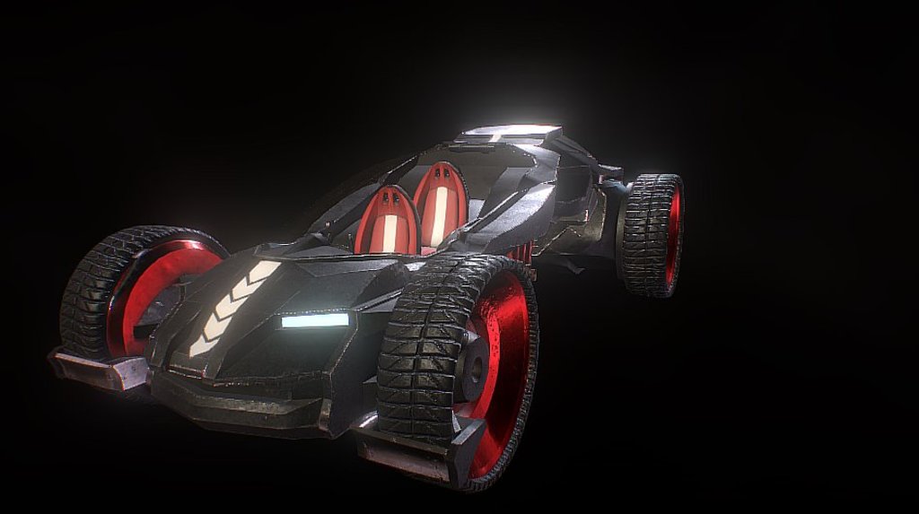 Futuristic Car - 3D model by Kenn090 [bb5c3c7] - Sketchfab