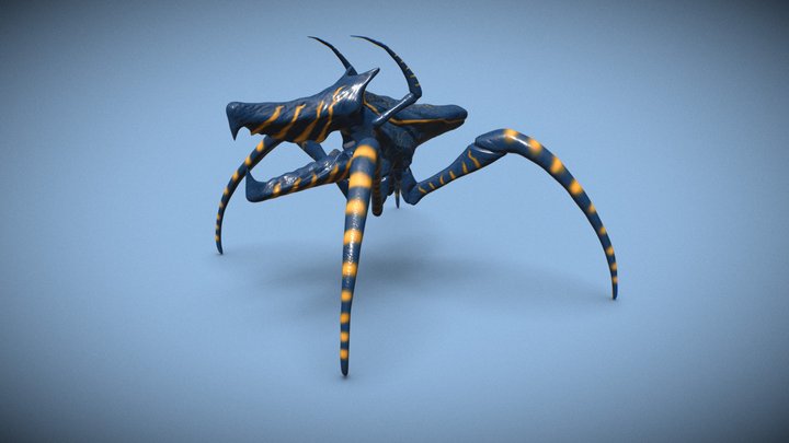Starship Troopers Bug 3D Model