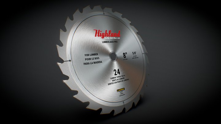 3December 2021 - Table saw blade – Free 3D Model STL