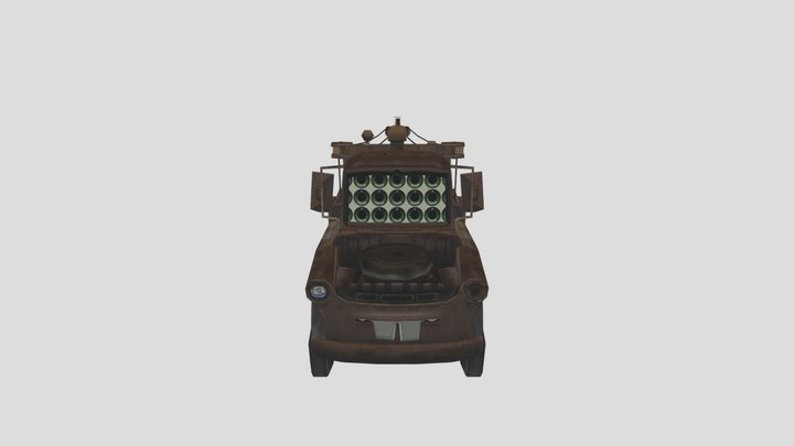 Game Cube - Cars - Mater 3D Model