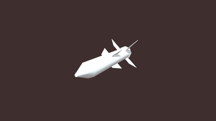 Missile 3D Model