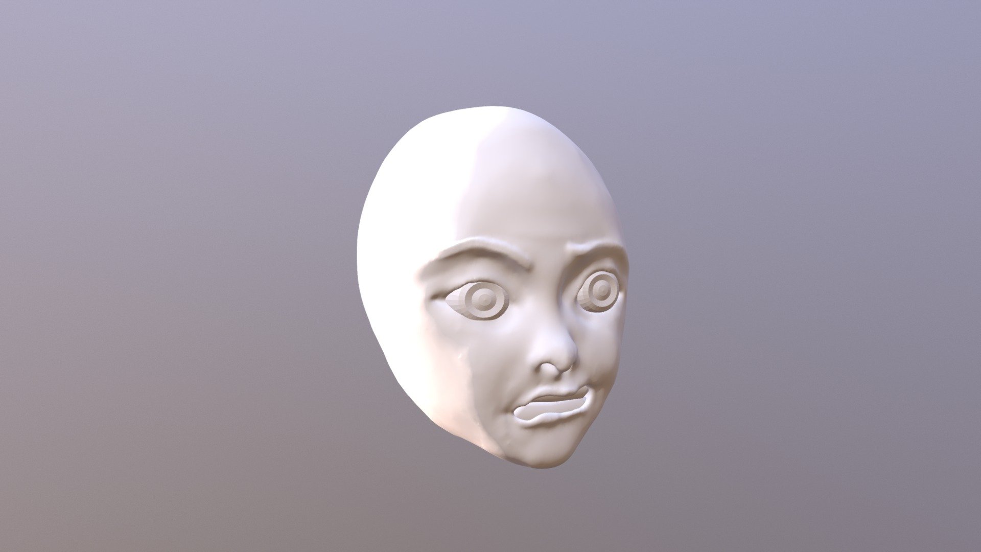 #sculptjanuary18 Day 10 - Disgust - 3D model by luceve [bb5fd0c ...