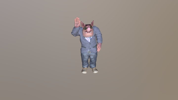 Pigman 3D Model
