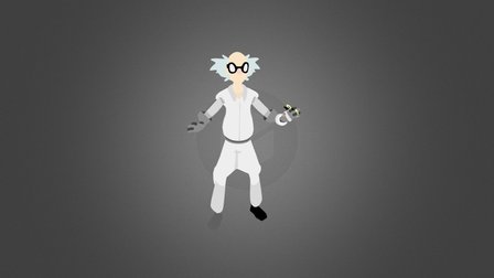 Scientist 3D Model