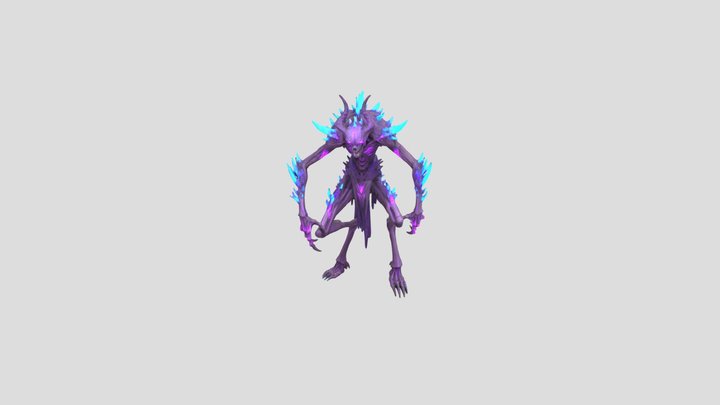Demonic Scavenger 3D Model