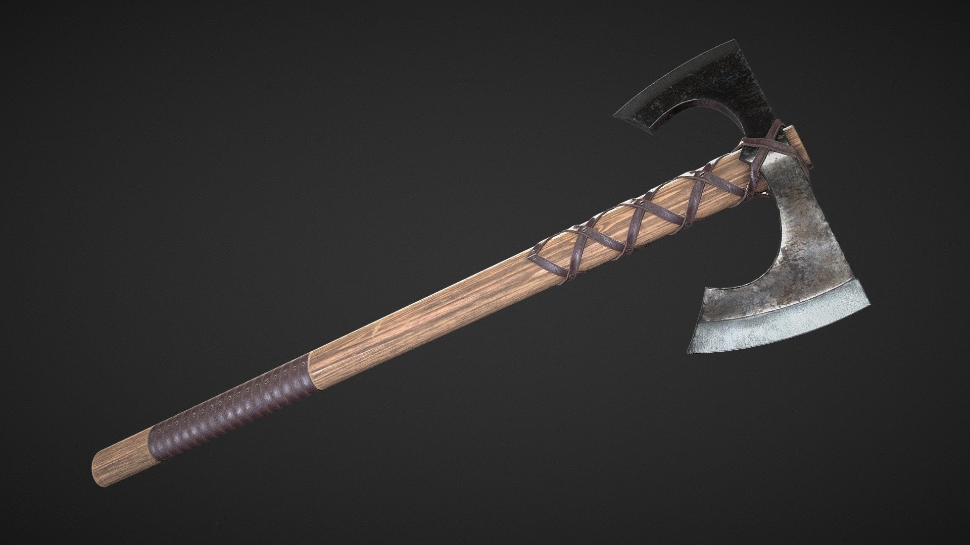 Medieval Axe 02 - Buy Royalty Free 3D model by Don_Falcone [bb619bb ...